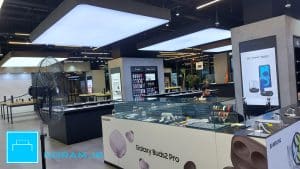 سقف کشسان ترنسپرنت در پاساژ چهارسو تهران